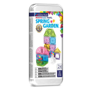 Magna-Tiles MicroMags Spring Garden Travel Set