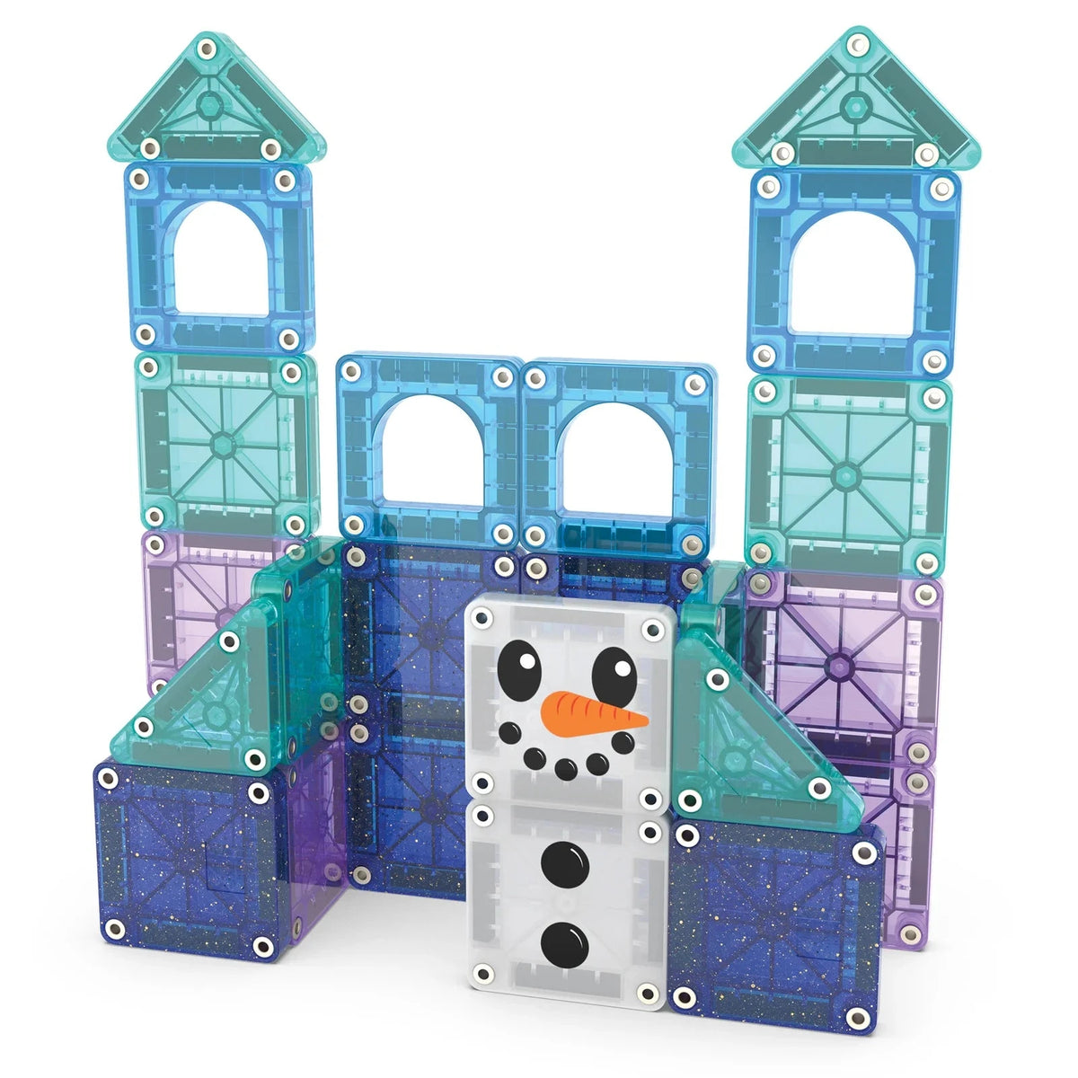 Magna-Tiles MicroMags Winter Wonder Travel Set
