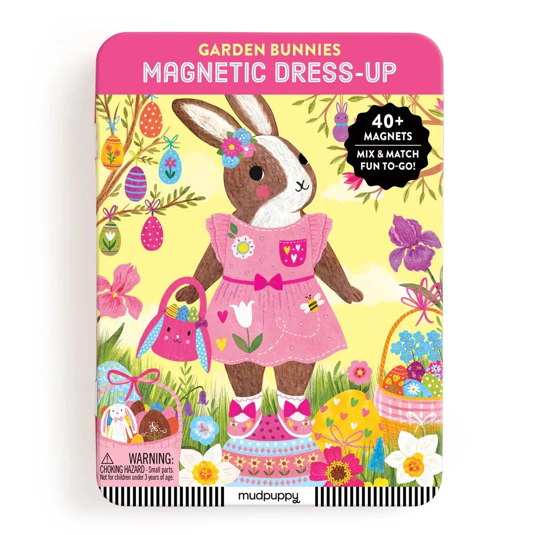 Magnetic Play Set -- Garden Bunnies