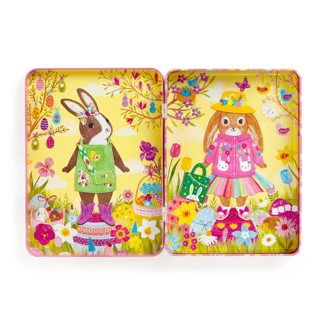 Magnetic Play Set -- Garden Bunnies