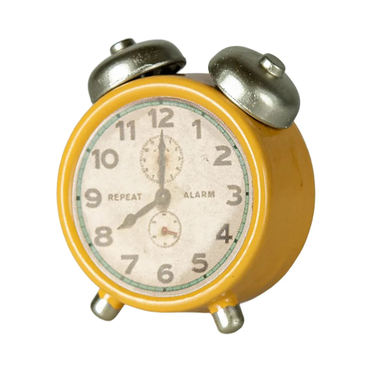 Maileg Alarm Clock, Mouse-Yellow