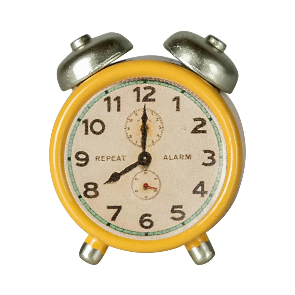 Maileg Alarm Clock, Mouse-Yellow