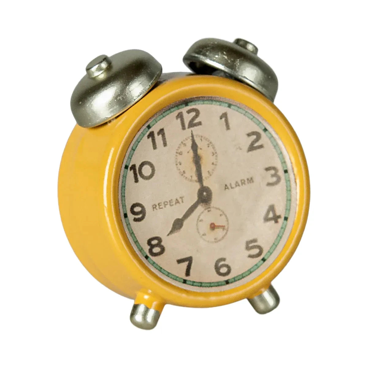 Maileg Alarm Clock, Mouse-Yellow