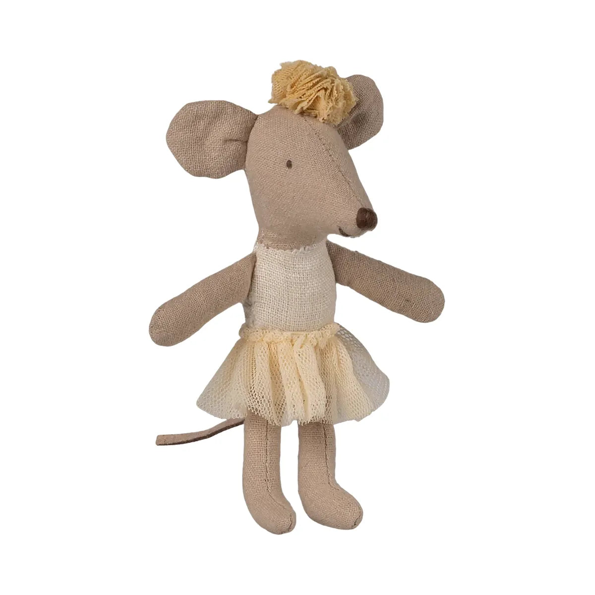 Maileg Ballerina Mouse-- Little Sister, Off-White