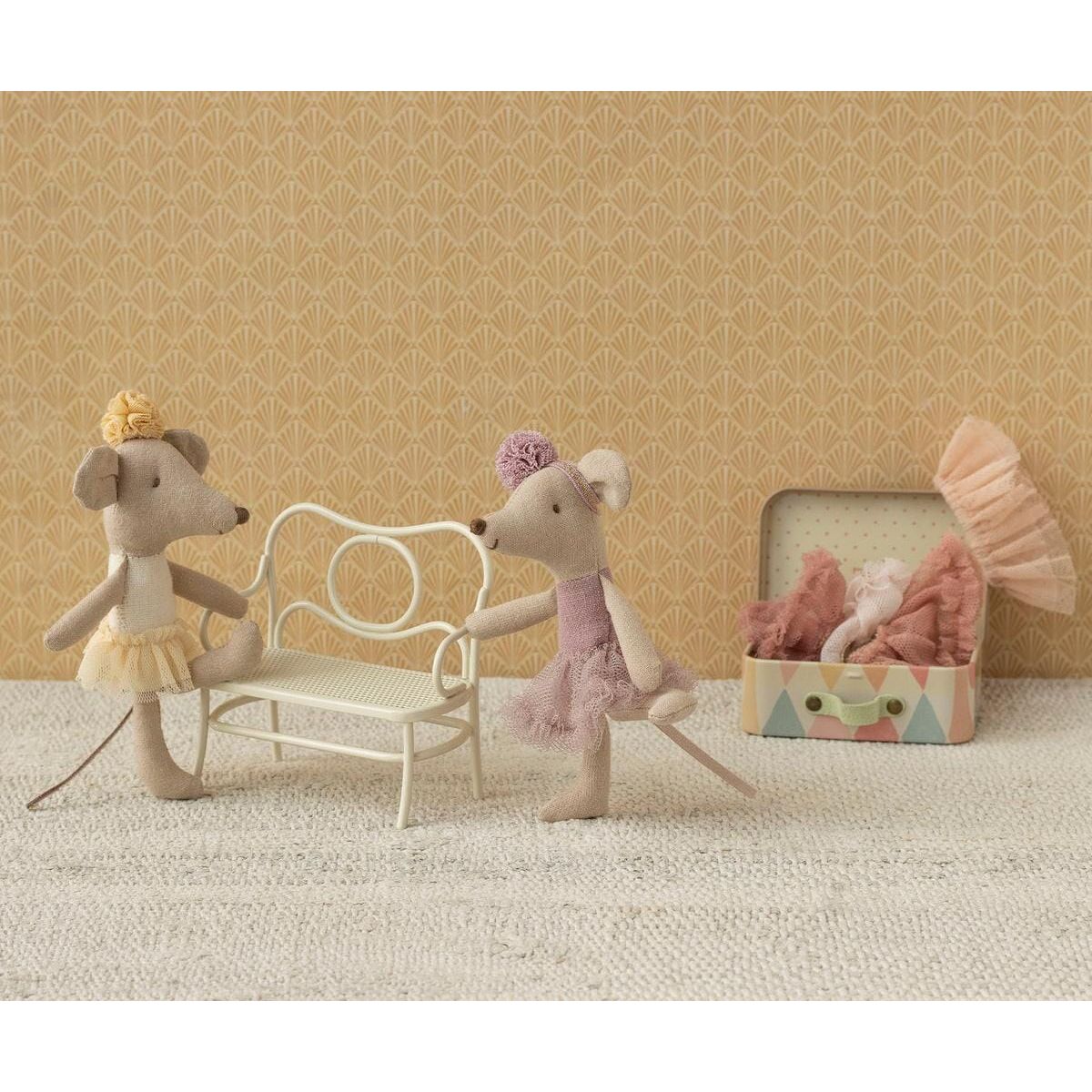 Maileg Ballerina Mouse-- Little Sister, Off-White