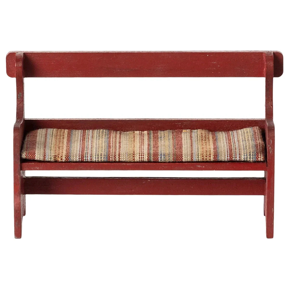 Maileg Bench, Mouse-- Red