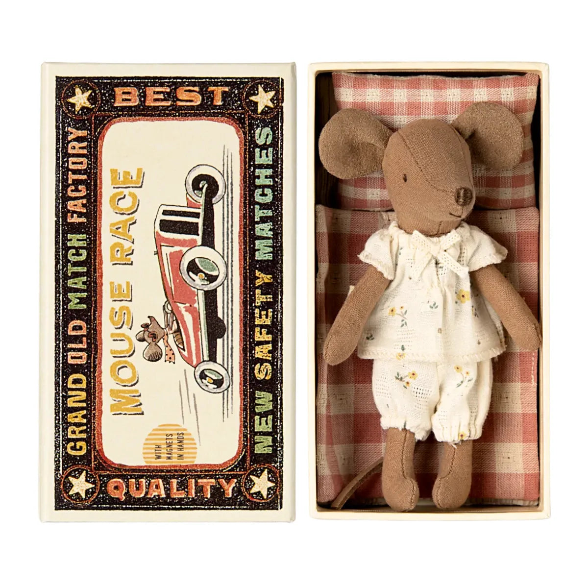 Maileg Big Sister Mouse in Matchbox