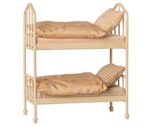 Maileg Bunk Bed Mouse - Wheat