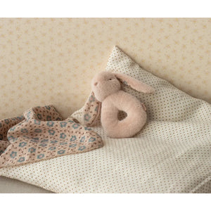 Maileg Bunny Rattle Set, Powder