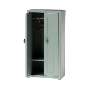 Maileg Closet, Mouse -- Soft Blue