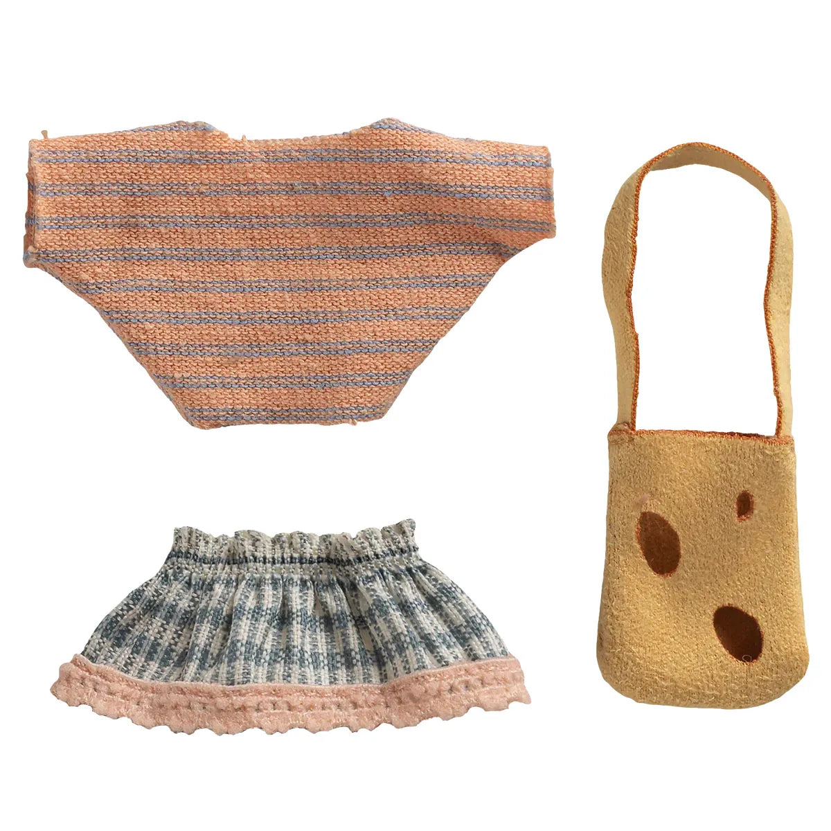 Maileg Clothes and Bag, Little Sister Mouse