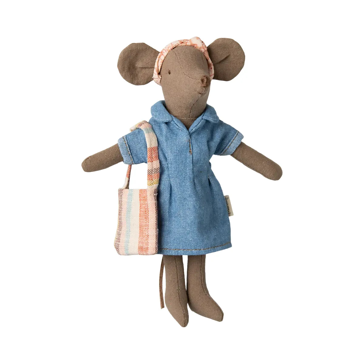 Maileg Denim Dress and Bag for Mum Mouse