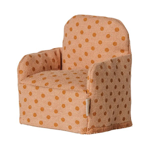 Maileg Folding Chair, Mouse - Dots