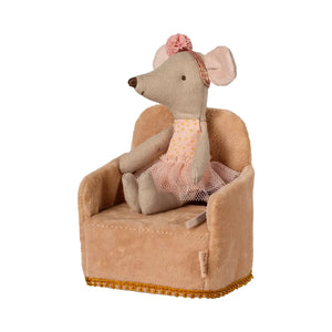 Maileg Folding Chair, Mouse-- Powder