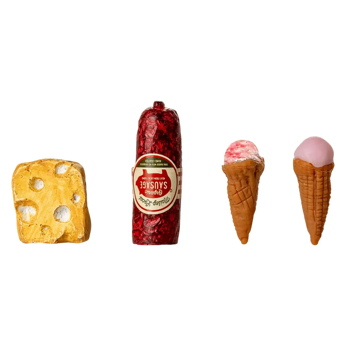 Maileg Fridge, Mouse-- Off White