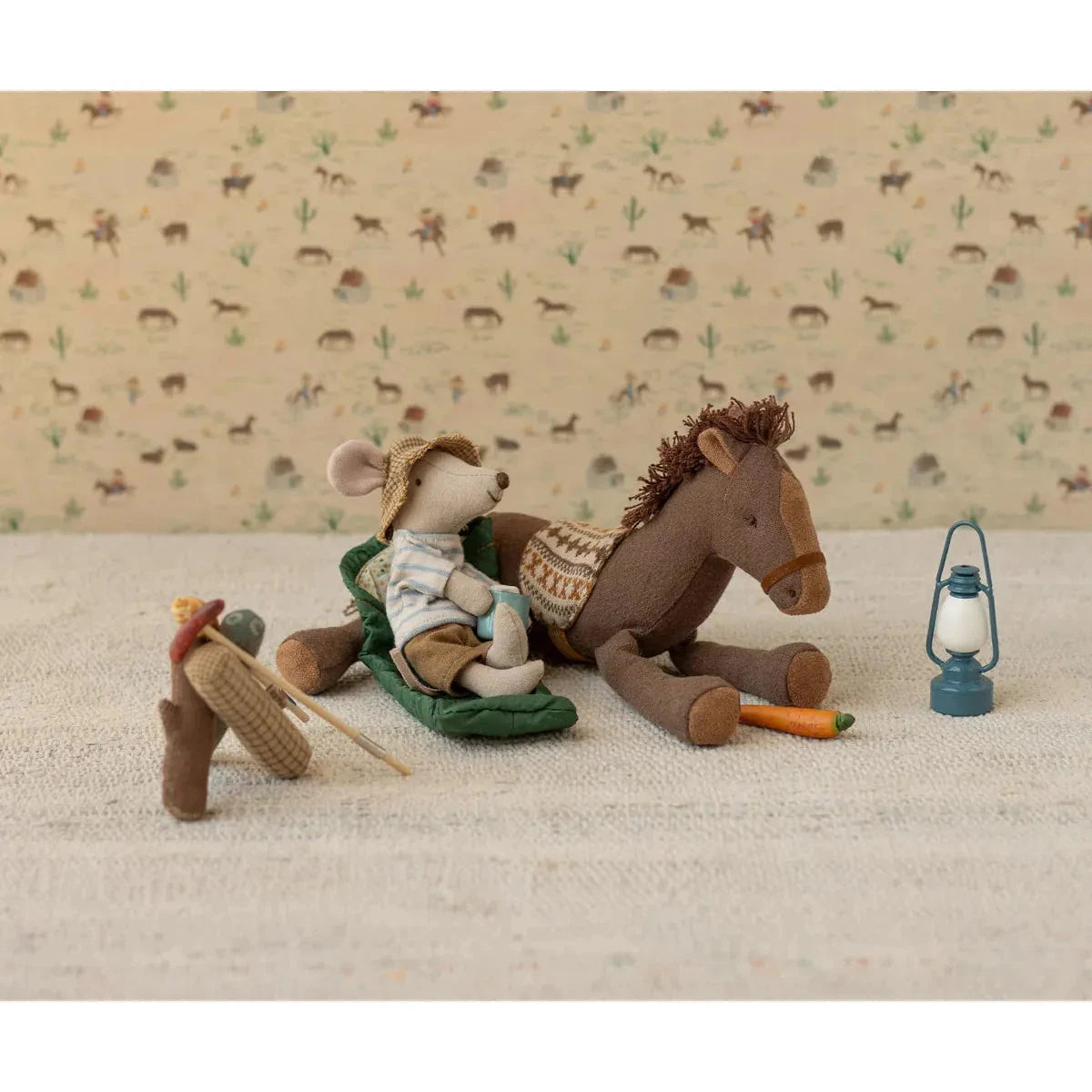 Maileg Hiker Mouse, Big Brother-- Stripes