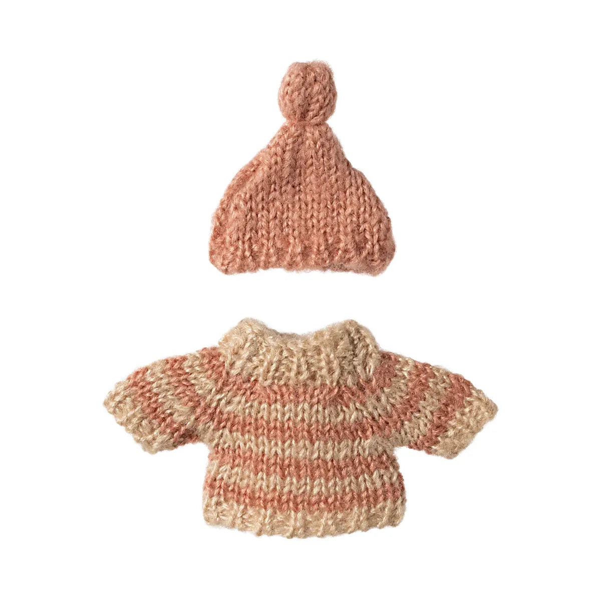 Maileg Knitted Sweater and Hat for Big Sister Mouse