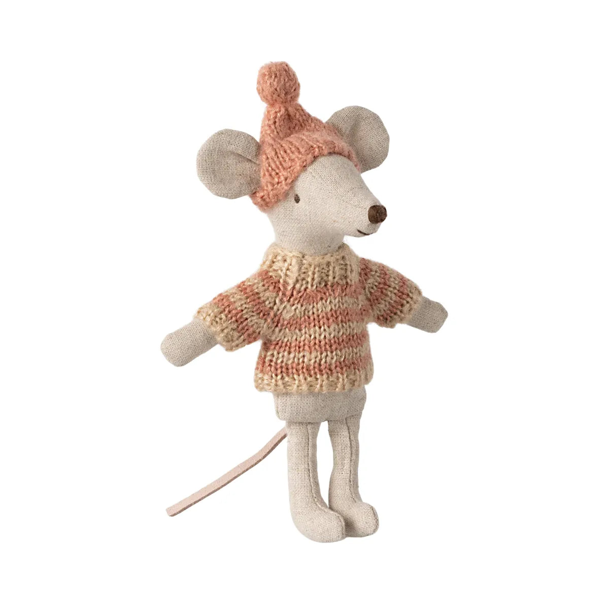 Maileg Knitted Sweater and Hat for Big Sister Mouse