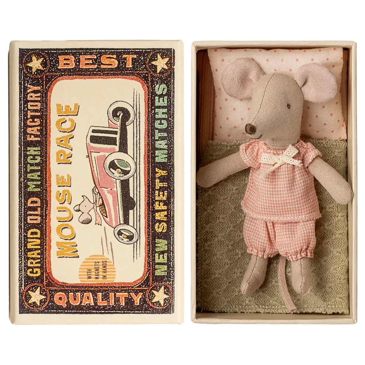Maileg Little Sister Mouse in Matchbox 17-5109-00
