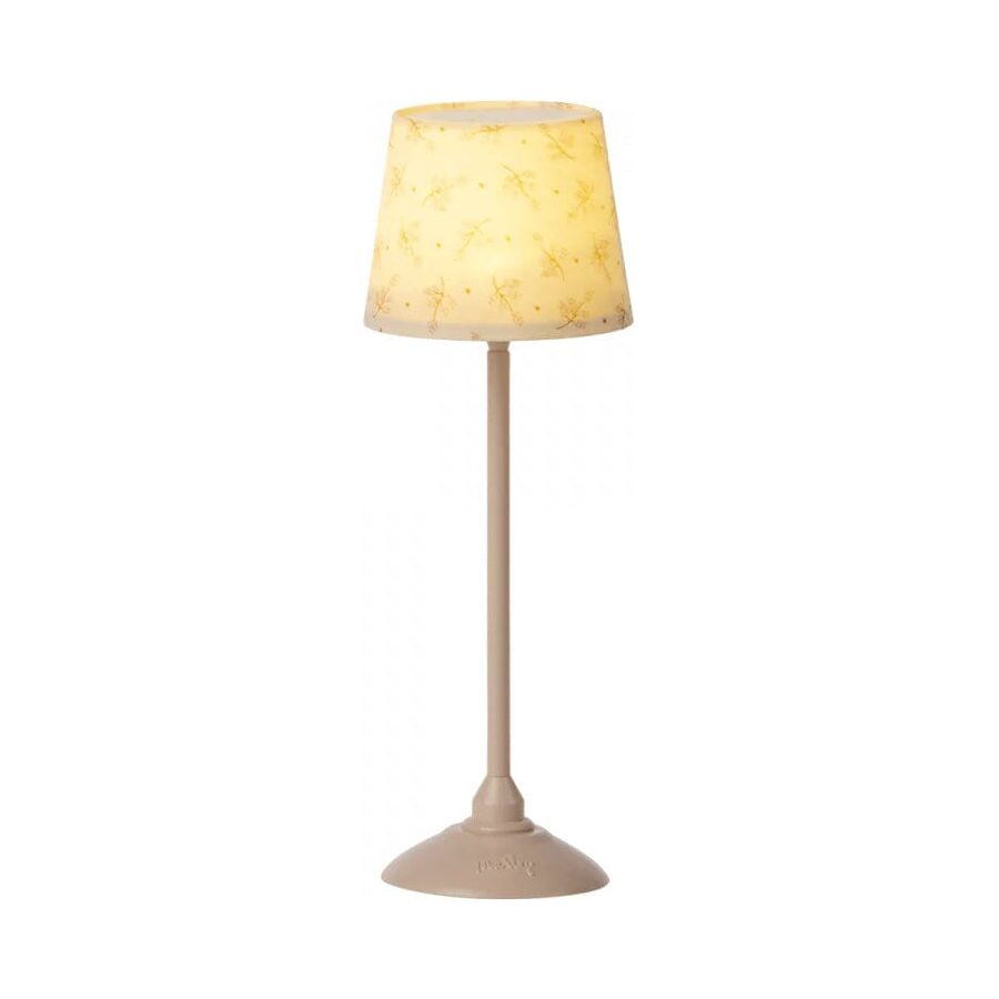 Maileg Miniature Floor Lamp -- Powder
