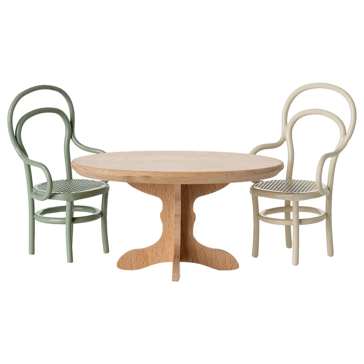 Maileg Oval Dining Table, Mouse-- Nature