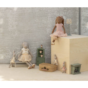 Maileg Rabbit Micro-- Ballet Suit and Skirt Rose