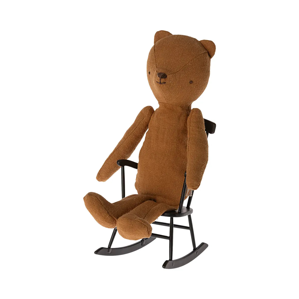 Maileg Rocking Chair, Mini -- Anthracite