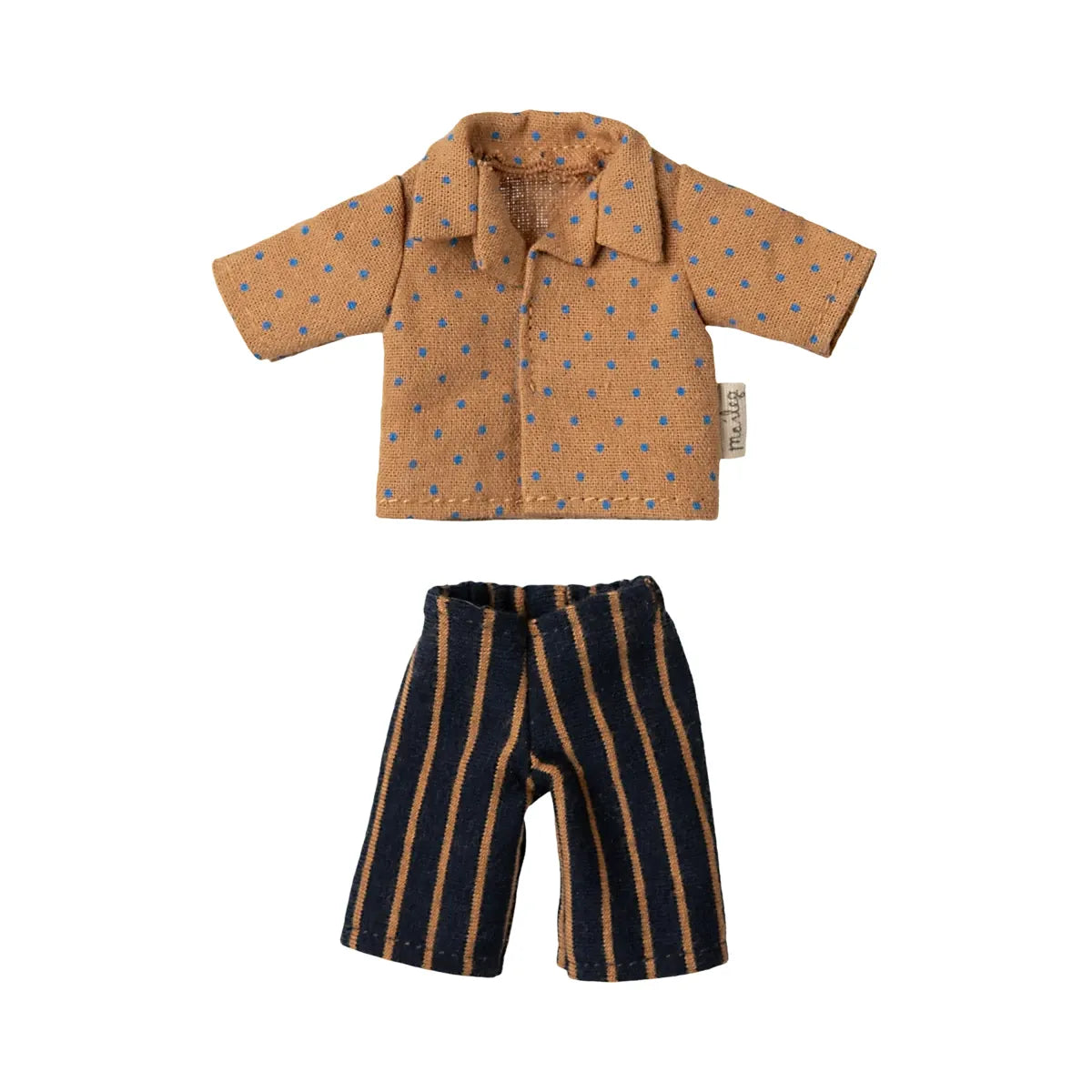 Maileg Shirt and Striped Pants, Dad Mouse
