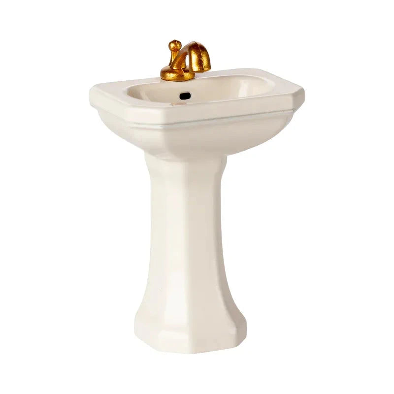 Maileg Sink, Mouse- Off White