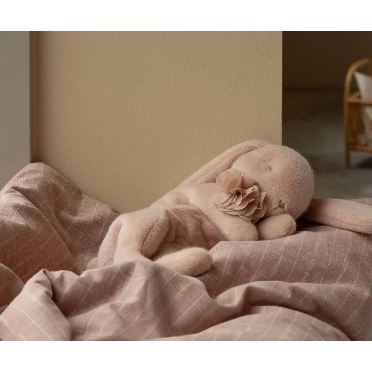 Maileg Sleep Bunny Plush, Small-- Powder