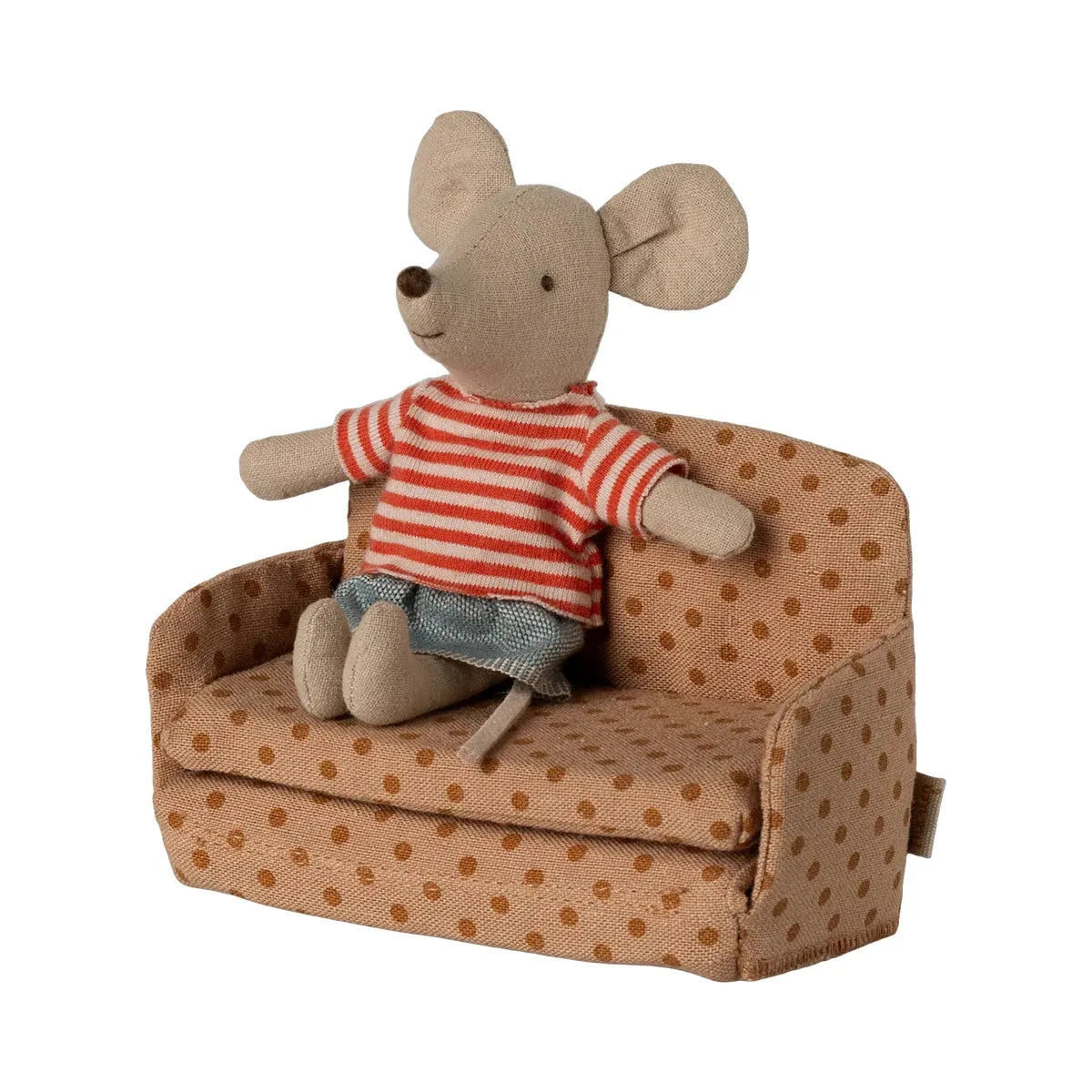 Maileg Sofa Bed, Mouse-- Dots