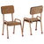 Maileg Table and Chair set, Mouse- Dark Powder