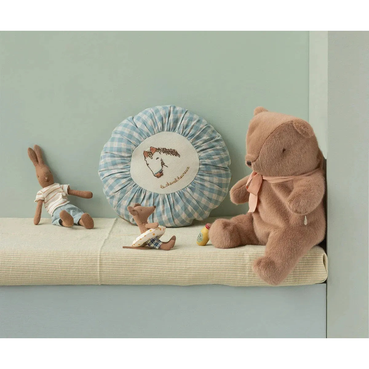 Maileg Teddy Bear Plush, Medium-- Soft Brown