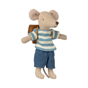Maileg Tricycle Mouse, Big Brother-- Brown