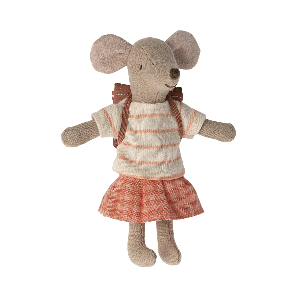 Maileg Tricycle Mouse, Big Sister -- Coral