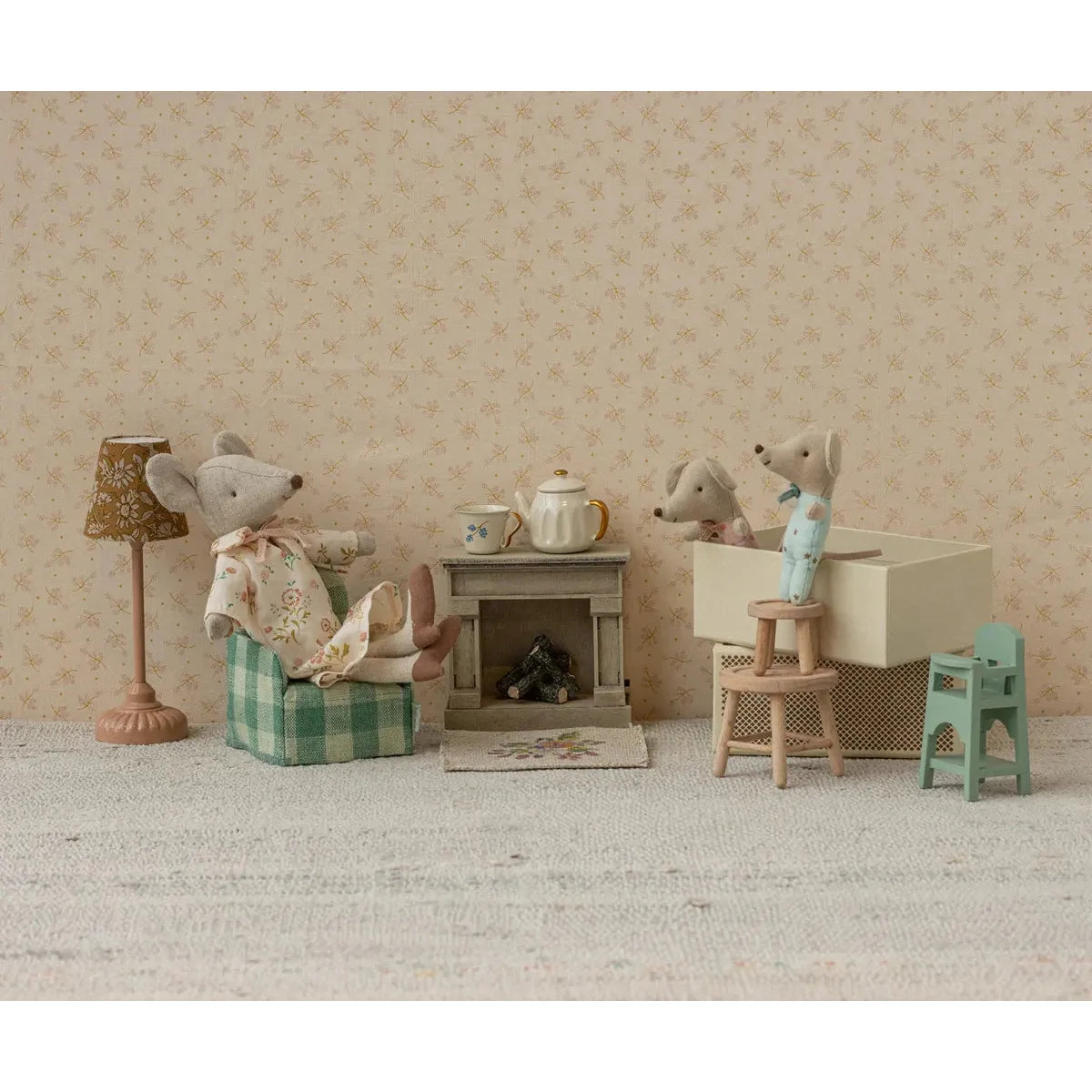 Maileg Twins, Baby Mice in Matchbox