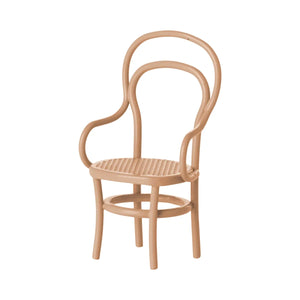 Maileg Vintage chair, Mouse - Dark Powder