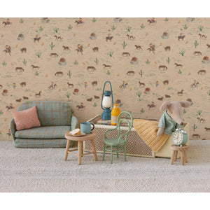 Maileg Vintage chair, Mouse - Mint