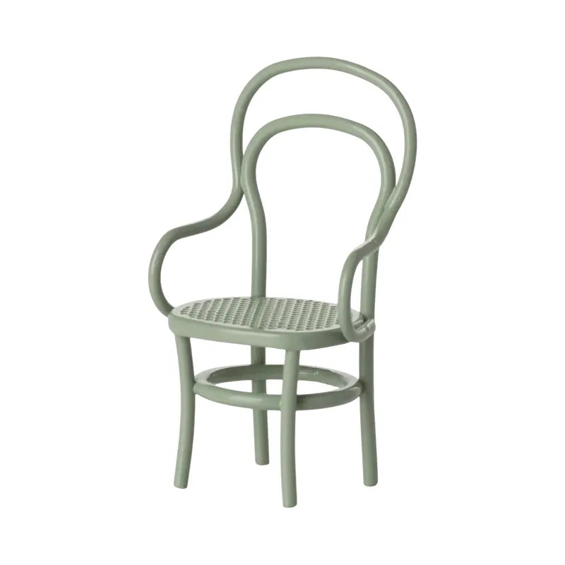 Maileg Vintage chair, Mouse - Mint