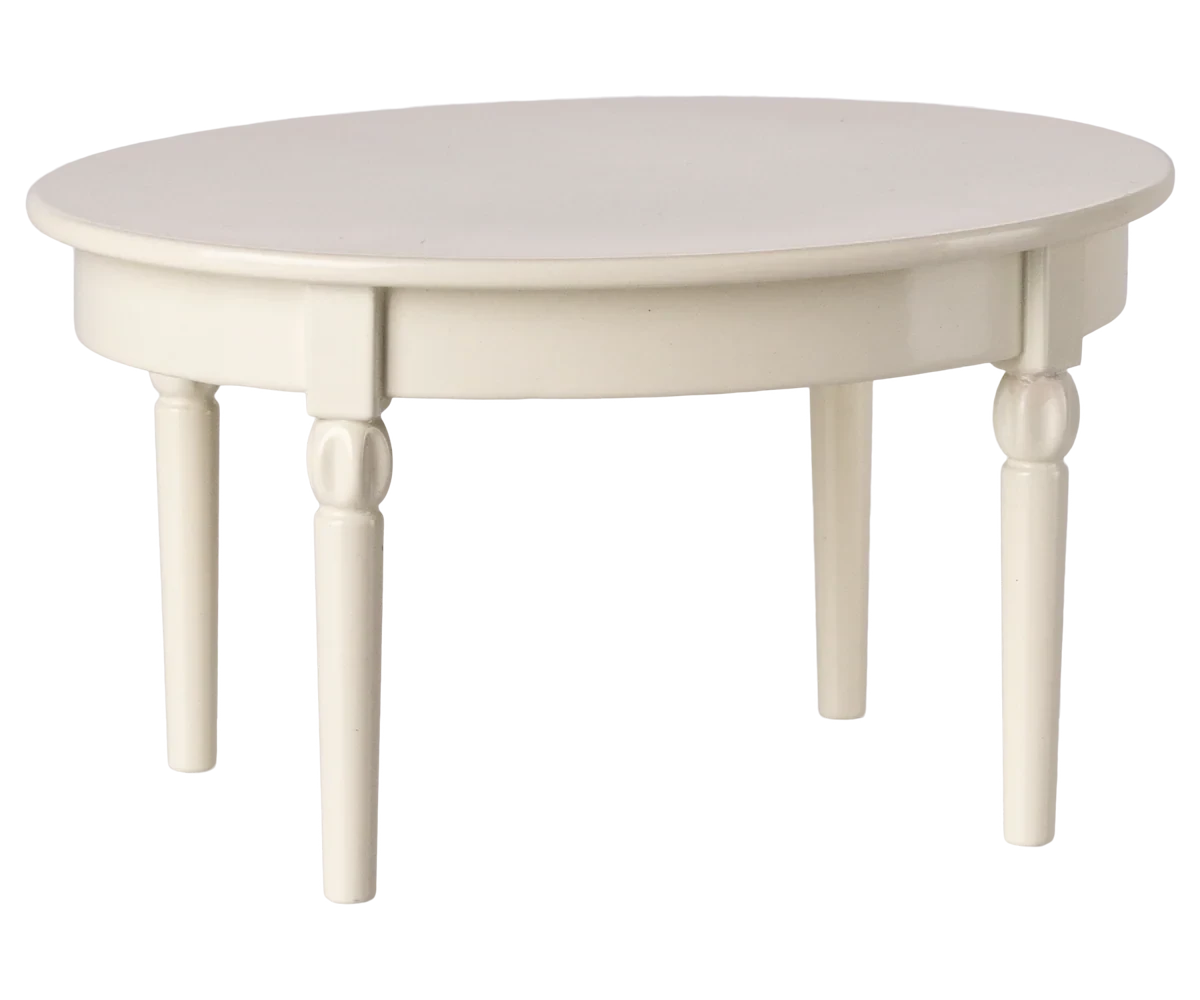 Maileg Vintage Dining Table, Mouse-- Off-White