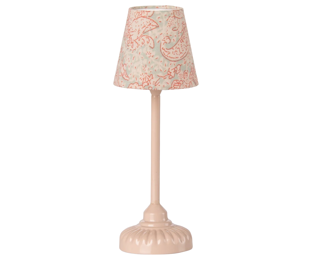 Maileg Vintage Floor Lamp, Mouse-- Powder