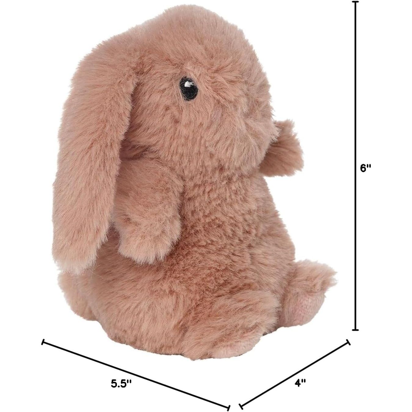 Manhattan Toy -- Bitty Buddies Bunny - Nod (Dusty Pink)
