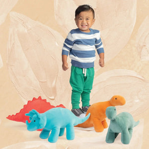 Manhattan Toy -- Velveteen Dino Growly T-Rex