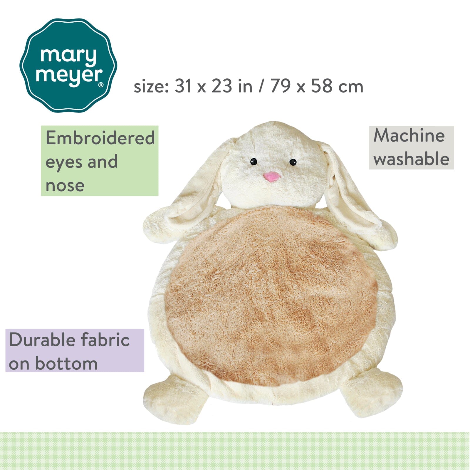 Mary Meyer Baby Mat: Bunny