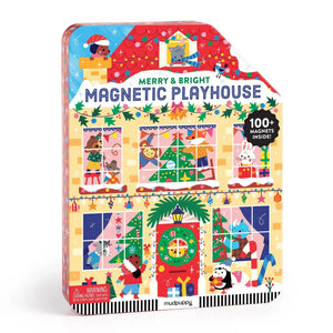 Merry & Bright Magnetic Playhouse by Mudpuppy