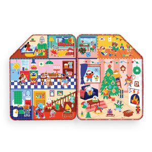 Merry & Bright Magnetic Playhouse by Mudpuppy