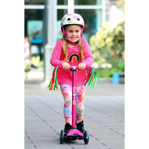 Micro Kickboard: Maxi Deluxe LED -- Pink