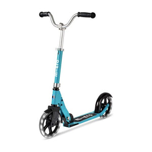 Micro Kickboard: Micro Cruiser Foldable LED Scooter -- Aqua
