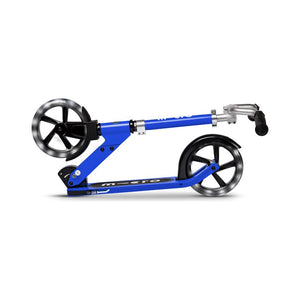 Micro Kickboard: Micro Cruiser Foldable LED Scooter -- Blue