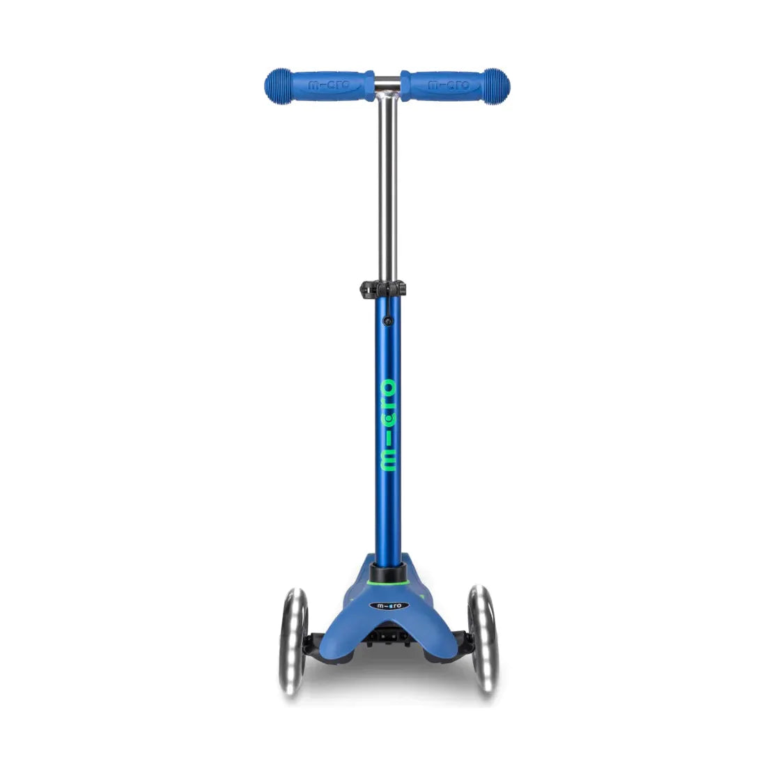 Micro Kickboard: Mini Deluxe LED -- Crystal Blue